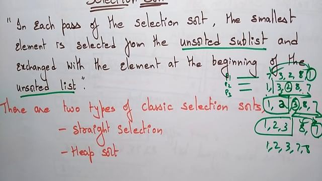 Selection Sort example | Straight | Data Structures | Lec-53 | Bhanu Priya смотреть онлайн