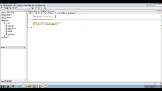 PHP PDO MySQL Delete смотреть онлайн