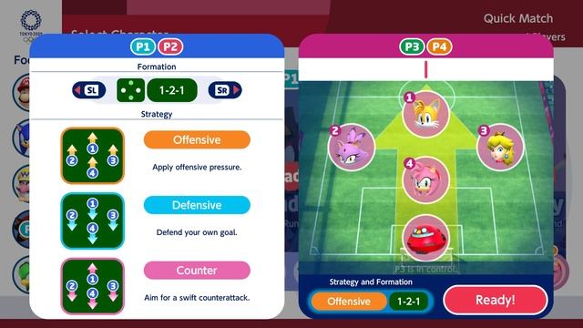 Mario & Sonic at the Olympic Games Tokyo 2020 : Gameplay (4 Players) смотреть онлайн