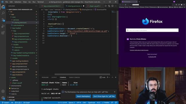 Como descargar archivos en Javascript sin Frameworks ni librerías !! ?? смотреть онлайн