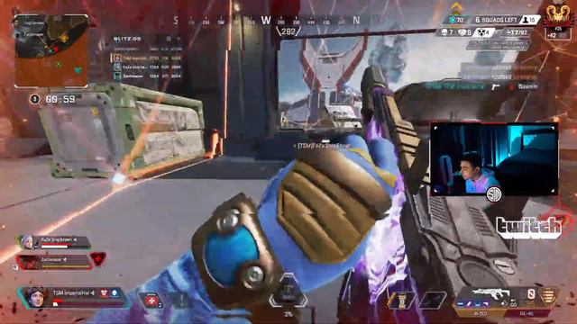 Tsm imperialhal showing his class in a ranked game #apex #imperialhal #apexlegendsclips смотреть онлайн