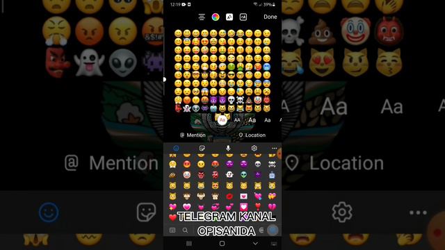 ANDROID INSTAGRAMDA IPHONE EMOJI QO'YISH/ смотреть онлайн