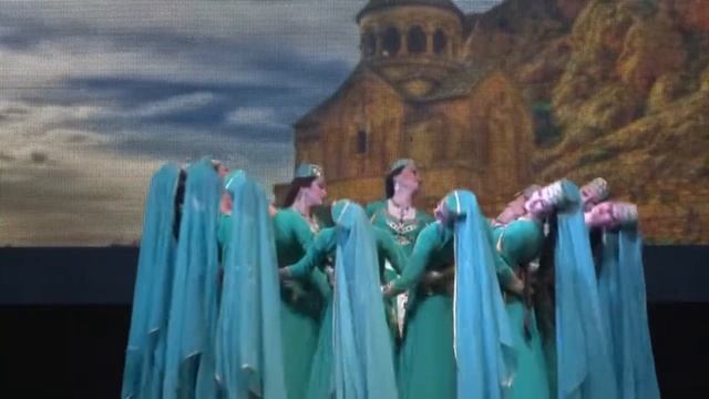 Выступление ансамбля "Алан". Необычайно красивый танец "Тавих" смотреть онлайн