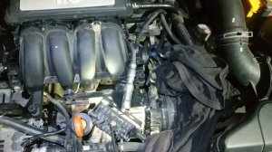 Простая замена свечей зажигания в Skoda Octavia A5, 1.6 BSE.