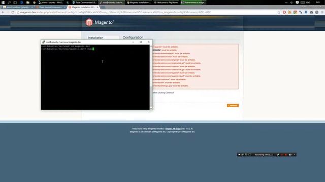 Установка и базовая настройка Magento смотреть онлайн