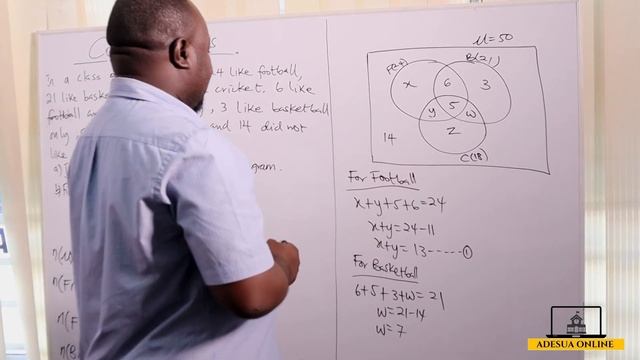 SHS 1 Core Mathematics | Solving Three Set Problem смотреть онлайн