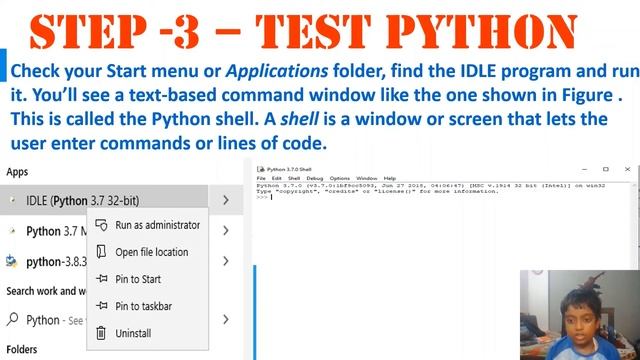 PYTHON PROGRAM DAY 1 - How to download Software ? Programming for kids - Learn Python in 40 Days смотреть онлайн