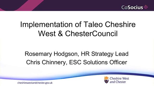 Cheshire West and Chester Council's journey of implementing Oracle HR Cloud with Evosys смотреть онлайн