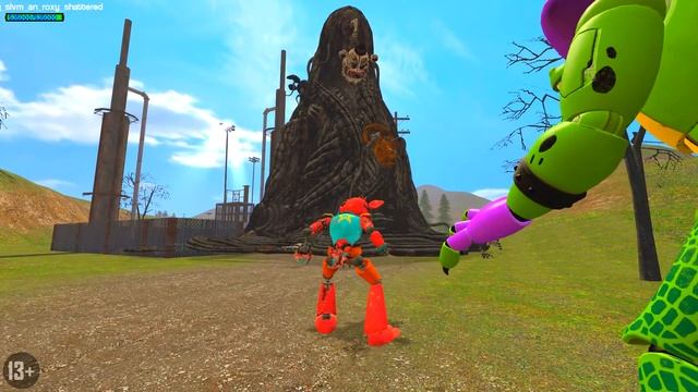 ГЛЭМРОК ФОКСИ СТАЛ КАЧКОМ САМЫМ СИЛЬНЫМ АНИМАТРОНИКОМ ФНАФ 9 В ГАРРИС МОД! FNAF 9 В Garry`s Mod!