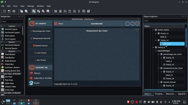 Python QT Charts | Creating And Customizing Charts | Graphs | Pyside | PyQt | Interface Design #2