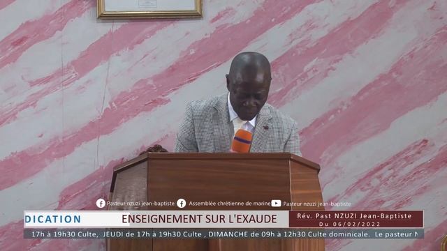 Enseignement sur l'exaude du 06 02 2022 смотреть онлайн