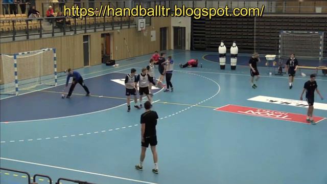 Handball training - attacking play - Christian Berge part 3 смотреть онлайн