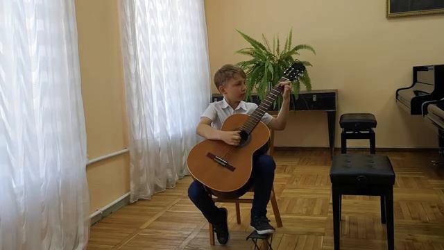 Олег Киселёв "Бесстрашный маленький всадник" исполняет Машков Матвей смотреть онлайн