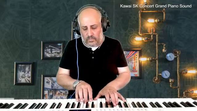 Improvising on my Kawai ES8 Piano Sample for God and His Creation as a Prayer. Just Playing No Talk смотреть онлайн