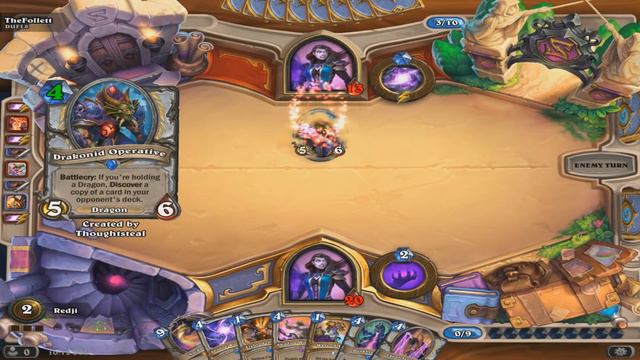 Redji Dueling Games #3 "Dragon Raid" Hearthstone Heroes of Warcraft смотреть онлайн