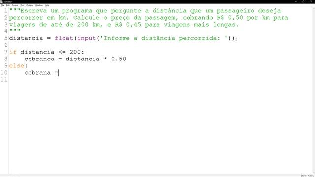 Resolução de exercícios #4 - Cobrança de passagem por Km rodado смотреть онлайн