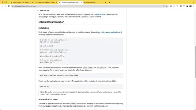 Autentikasi Laravel Breeze & NextJs Starter Kit [BAHASA] смотреть онлайн