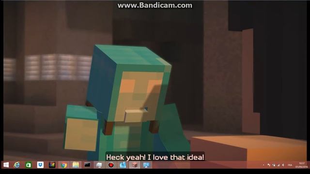 Minecraft story mode skin смотреть онлайн