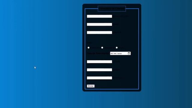APRENDA como criar um FORMULÁRIO com HTML e CSS смотреть онлайн