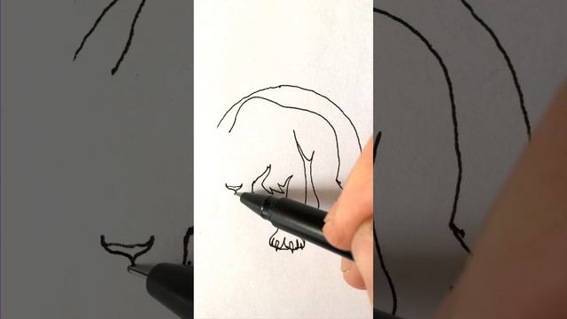 Быстрый способ, как нарисовать леопарда #Shorts смотреть онлайн