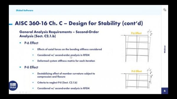 [EN] Вебинар | Расчёт стальных конструкций по AISC 360-16 в RFEM 6