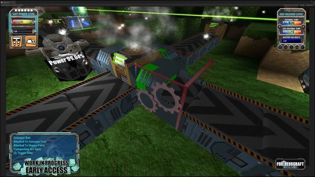 FortressCraft Evolved - Conveyors and automated sorting смотреть онлайн