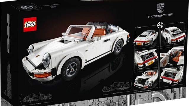 NEW LEGO Porsche 911 Creator Expert 10295 смотреть онлайн