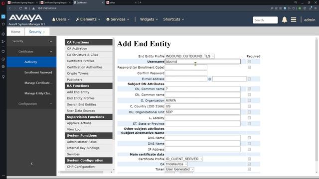 TLS Certificate Management on Communication Manager смотреть онлайн