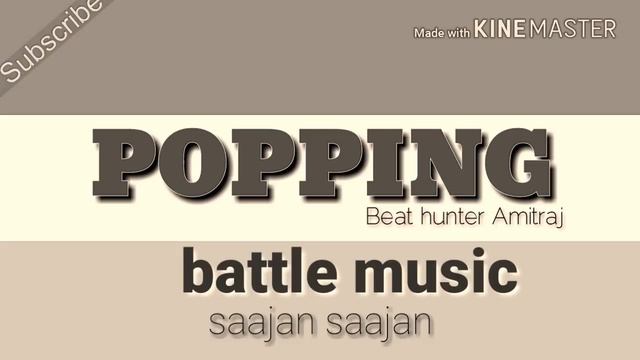 Popping battle music saajan saajan bollywood hindi song india popping battle underground battlemusi смотреть онлайн