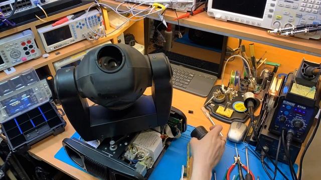 Ремонт головы ShowTec HTI-150 за 5 минут смотреть онлайн