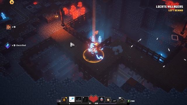 EASY FACE ROLL MAX APOCALYPSE +20 Roll Build in Minecraft Dungeons смотреть онлайн