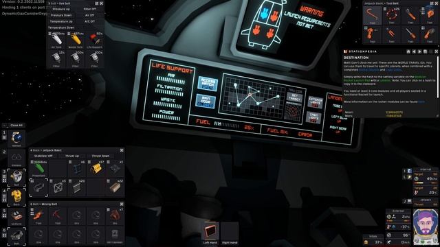 Checking Out The Rocket In New Update ~ Stationeers #11 смотреть онлайн