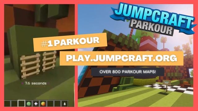 Top Minecraft Parkour Server смотреть онлайн