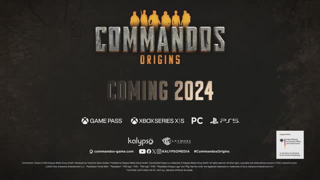 Commandos Origins | Официальный трейлер смотреть онлайн