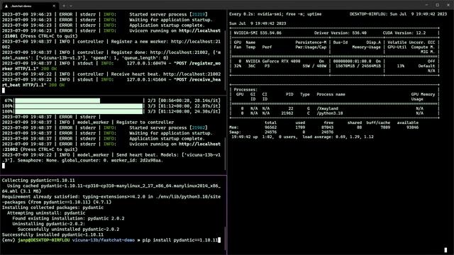 How to run Vicuna-13b with REST API. смотреть онлайн