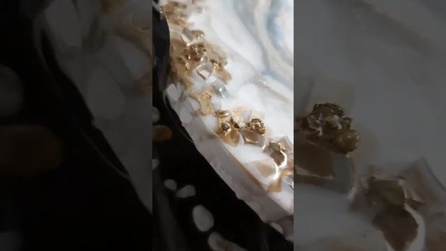 Часы из эпоксидной смолы ручной работы d35 см смотреть онлайн