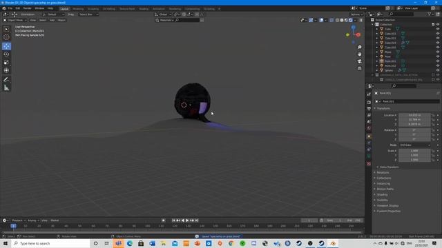 Landing Pod Time-Lapse (Blender) смотреть онлайн