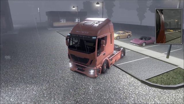 Euro Truck Simulator 2 - mod traffic TDU смотреть онлайн