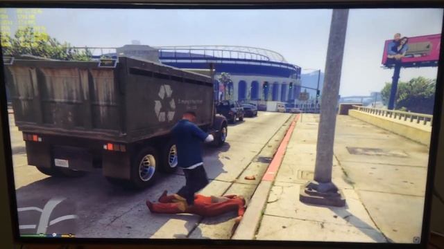 GTA V [G3250 - Gtx 750ti - 8GB Ram] on 48 Inch Smart TV @1080p смотреть онлайн
