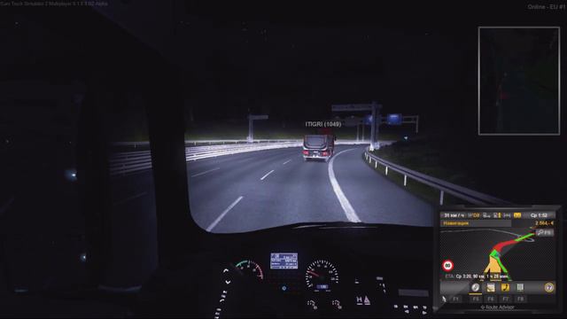Euro Truck Simulator 2 - Ночные дальнобойщики смотреть онлайн