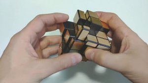 КАК СОБРАТЬ ЗЕРКАЛЬНЫЙ КУБИК РУБИКА(Mirror blocks). САМЫЙ ПРОСТОЙ СПОСОБ