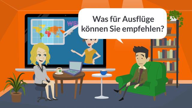 German Learning Dialogue | Theme Travel And Vacation Booking| A1/A2 Easy Practice