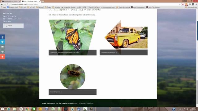 How to use Squarespace CSS only rollover effects triggered by codes in ALT tags смотреть онлайн