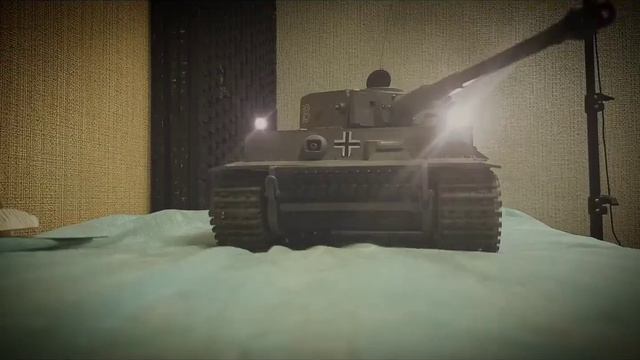 ТАНК HENG LONG TIGER I С ПНЕВМОПУШКОЙ И И/К БОЕМ смотреть онлайн