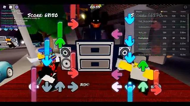 FNF Roblox bad apple смотреть онлайн