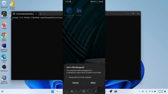 Android Studio Tutorial 03 - connect physical device to android studio through USB (sinhala) смотреть онлайн