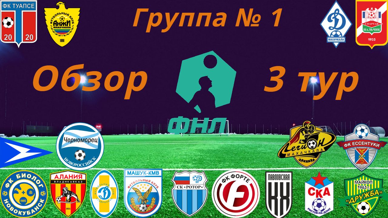 ФНЛ-2. Обзор 3-го тура группа № 1, сезон 2021/22 смотреть онлайн