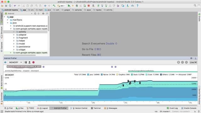 Android Studio 3.0 Canary 1 смотреть онлайн