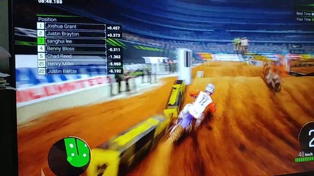 Monster Energy supercross - the official videogame 2 ARLINGTON play Level REALISTIC смотреть онлайн