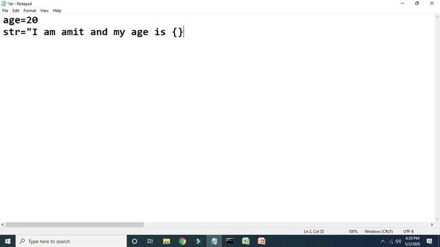 44.7 String Concatenation in Python || format() function of String Part 7 смотреть онлайн